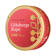 Göteborgs Rapé ONE Vilda Bär Vit Portion