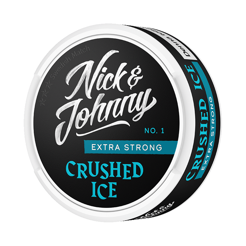 Nick & Johnny No.1 Crushed Ice Extra Strong - nikotinpåsar