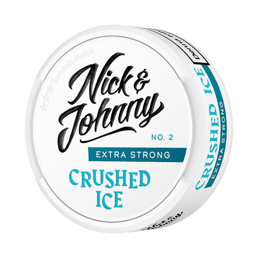Nick & Johnny No.2 Crushed Ice Extra Strong - nikotinpåsar