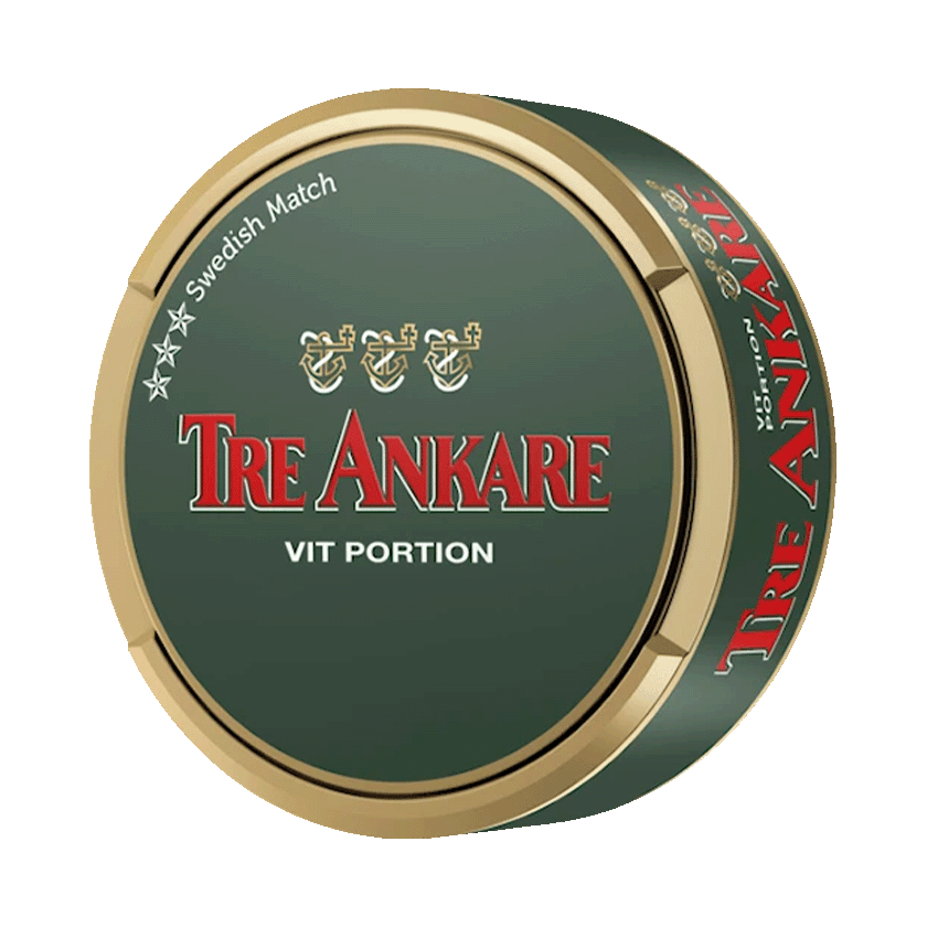 Treankare Tre Ankare White Portion - portionssnus