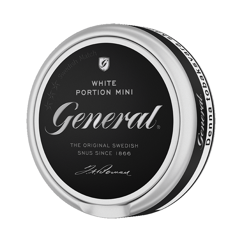 General General White Portion Mini - traditionellt snus