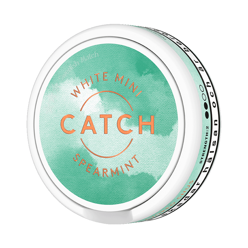 Catch Spearmint White Mini - nikotinpåsar