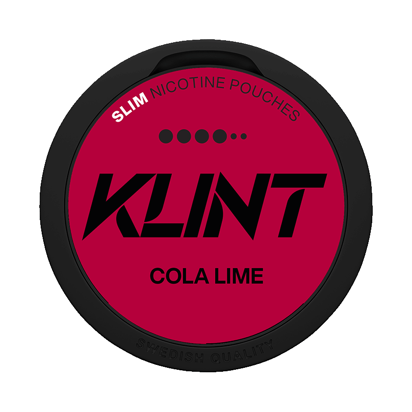Klint Klint Cola Lime Strong – nikotinpåsar