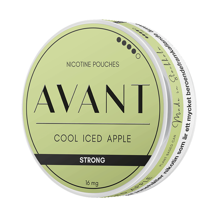 Avant Cool Iced Apple Strong - nikotinpåsar