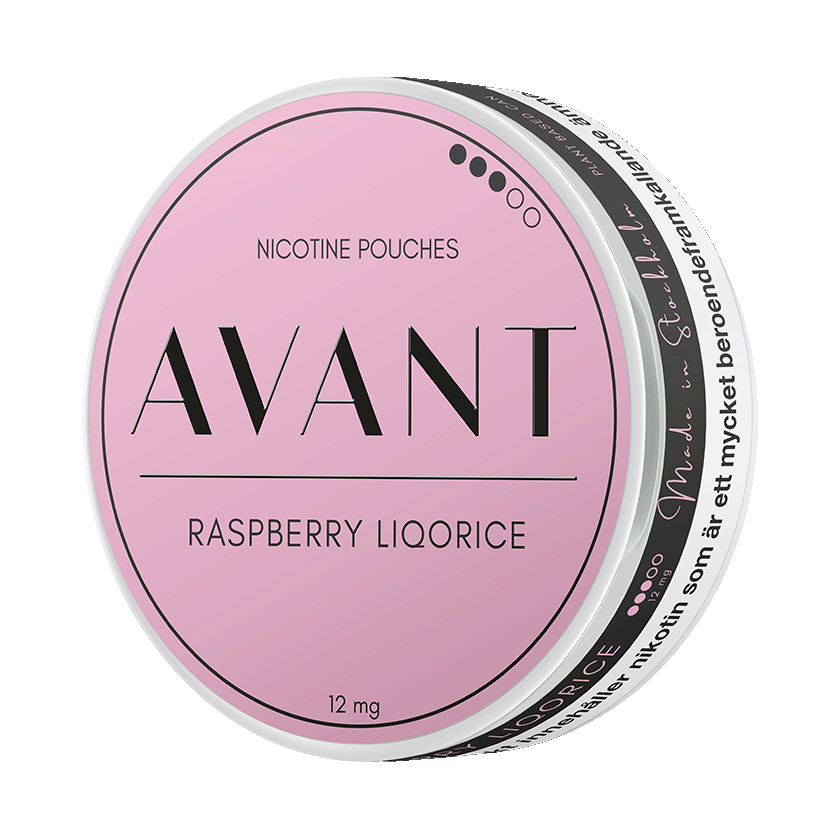 Avant Raspberry Liqorice 7,8mg dosa