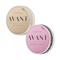 Avant Mixpack 2-pack Caffe Mocha och Raspberry Liqorice