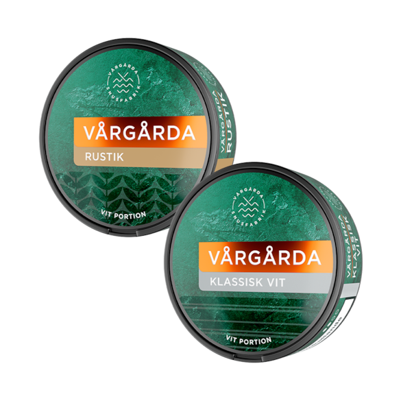 Vårgårda Klassisk Vit & Rustik 2p Mixpack