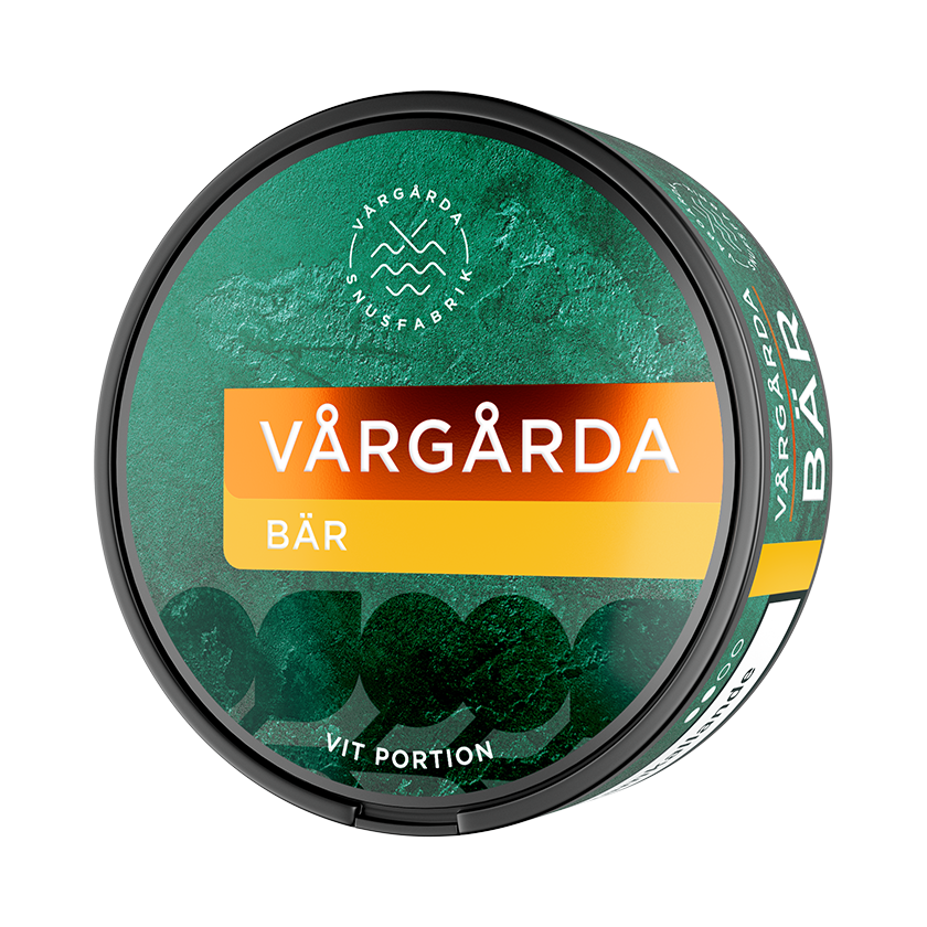 Vårgårda Bär Vit Original - nikotinpåsar