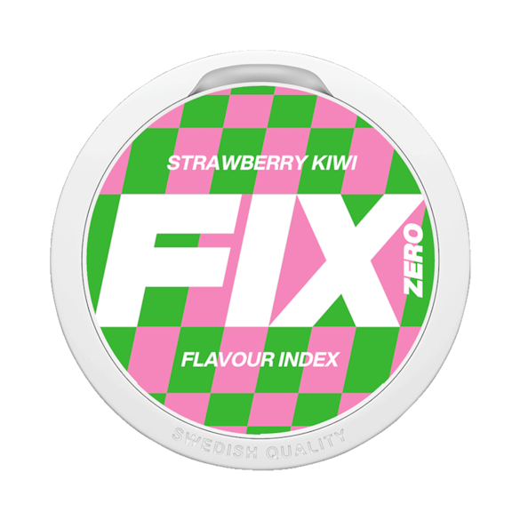 FIX Strawberry Kiwi Zero Nikotinfritt Snus