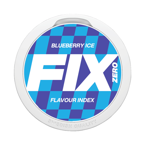 FIX Blueberry Ice Zero Nikotinfritt Snus