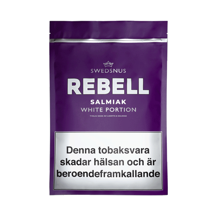 Swedsnus Rebell Salmiak Portion 300 dosa