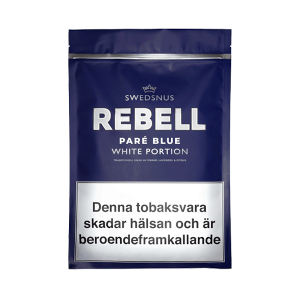 Swedsnus Rebell Paré Blue Portion 300
