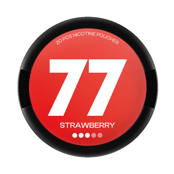 77 Nicotine Pouches Strawberry