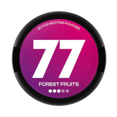 77 Nicotine Pouches Forest Fruits