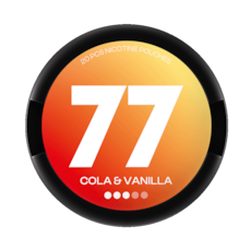 77 Nicotine Pouches Cola & Vanilla