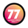 77 Nicotine Pouches Raspberry & Vanilla