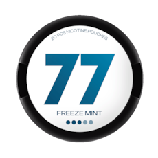 77 Nicotine Pouches Freeze Mint