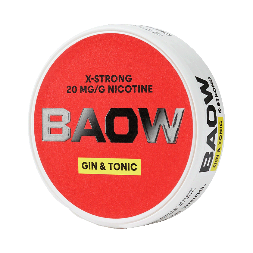BAOW Gin & Tonic X-Strong 12mg dosa