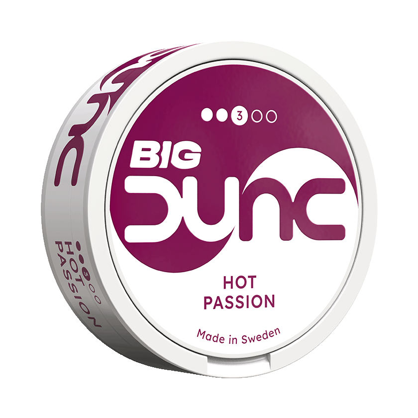 Dunc DUNC Big Hot Passion 3 Strong – nikotinpåsar