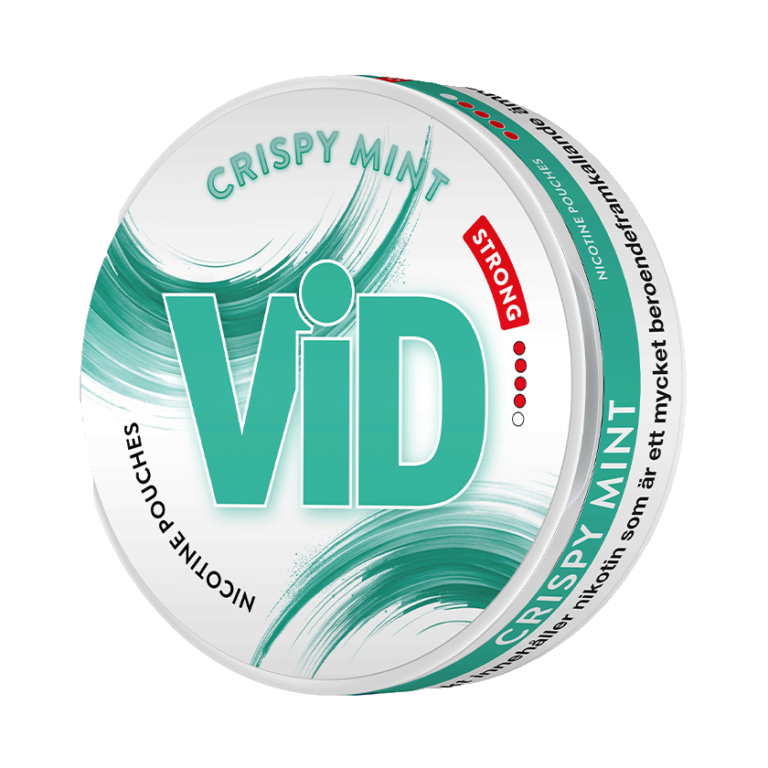 Vid VID Crispy Mint Strong – nikotinpåsar