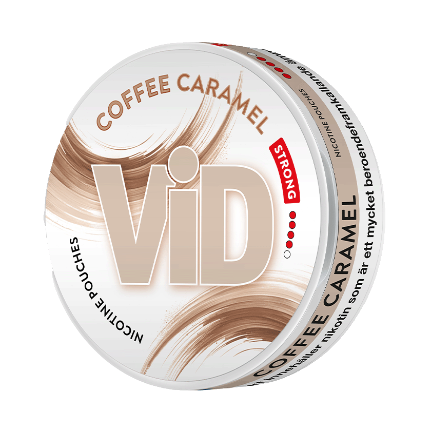 Vid VID Coffee Caramel Strong – nikotinpåsar