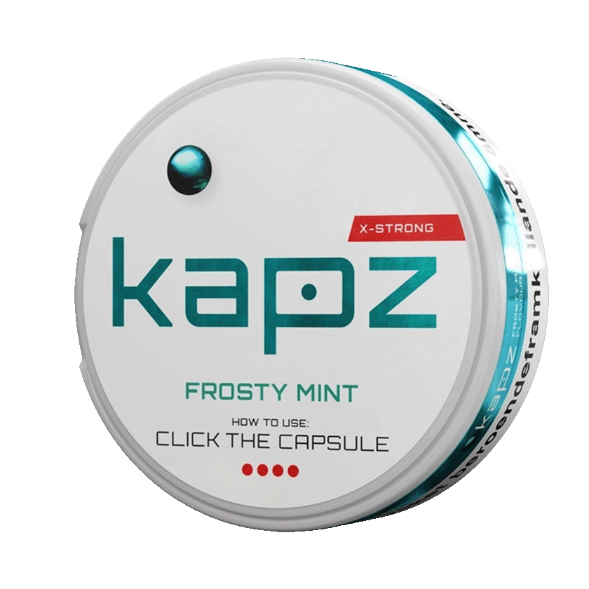 Kapz Kapz Frosty Mint Mini Strong – nikotinpåsar