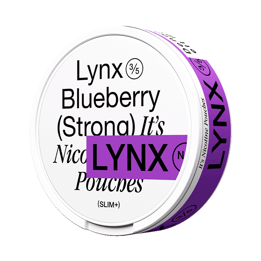 Lynx Lynx Blueberry Strong Strong – nikotinpåsar