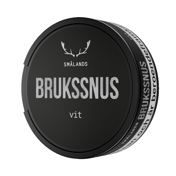 Smålands Brukssnus Vit Portion