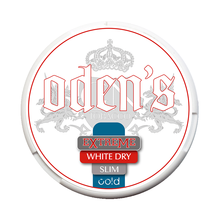 Odens Odens Cold Extreme White Dry Slim Extra Strong - traditionellt snus