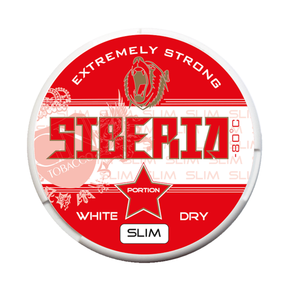 Siberia -80 Degrees Slim White Dry Portion