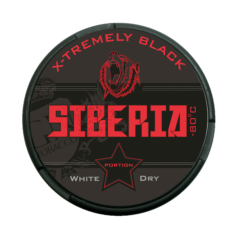 Siberia -80°C X-tremely Black White Dry Portion dosa
