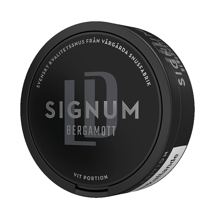 LD Signum Bergamott Vit - nikotinpåsar
