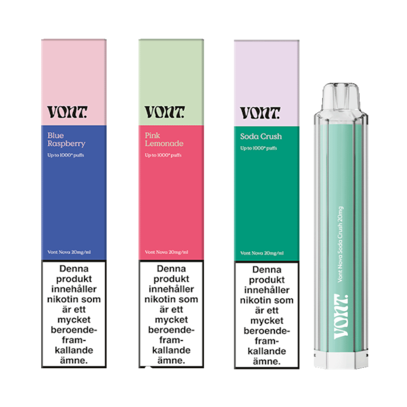 Vont Nova Fruity Mixpack