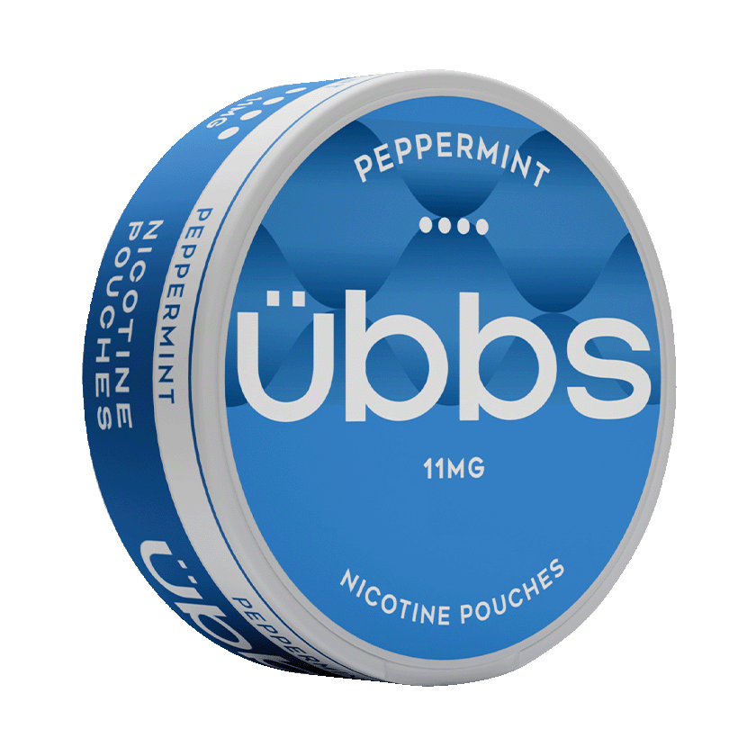 Ubbspouches Übbs Peppermint 6mg Light – nikotinpåsar