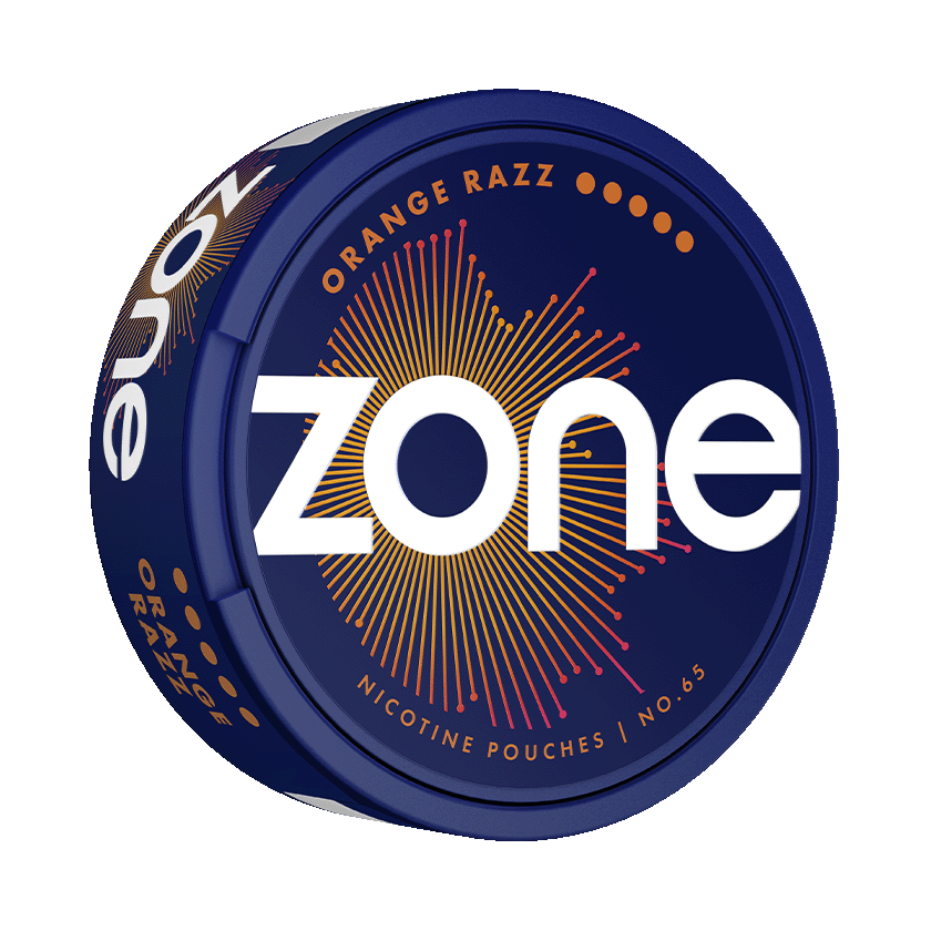 Zone ZONE No65 Orange Razz 5 Strong – nikotinpåsar
