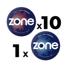 10p Juicy Peach #5 + 1p Cool Mint #5