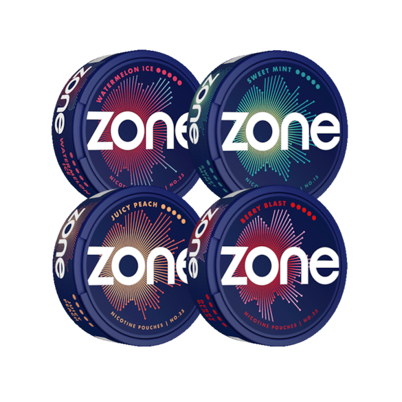 ZONE Mixpack Ultra Strong 4-pack
