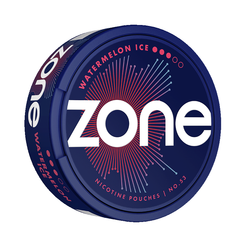 Zone ZONE No53 Watermelon Ice 3 Strong - nikotinpåsar