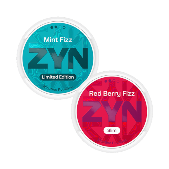 Zyn Slim Mint and Berry S2 2-pack