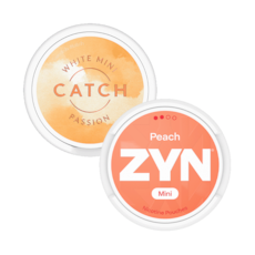 Catch and Zyn Mini Passion Peach S2 2-pack