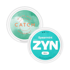 Catch and Zyn Mini Spearmint S2 2-pack
