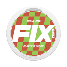 FIX Cola Lime Zero Nikotinfritt Snus