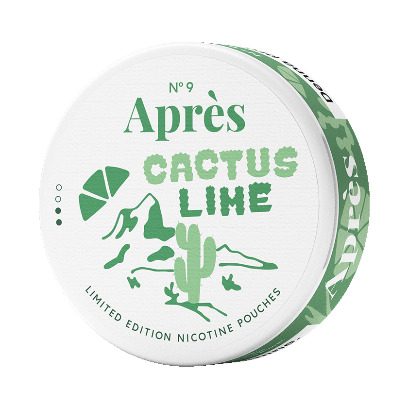 Apres No9 Cactus LIME - nikotinpåsar