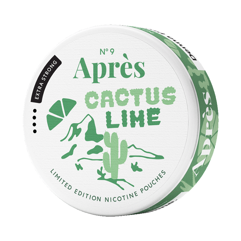 Après No.9 Cactus Lime Extra Strong 8,3mg dosa