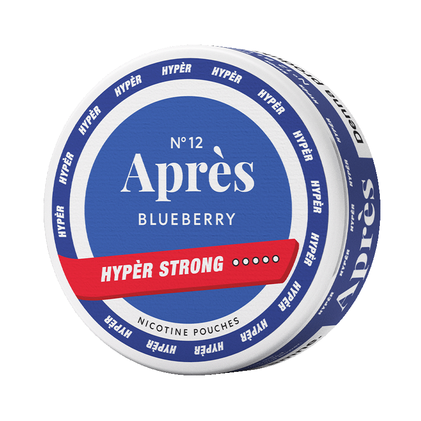 Apres Après No.12 Blueberry Hypèr Strong Hyper Strong - nikotinpåsar