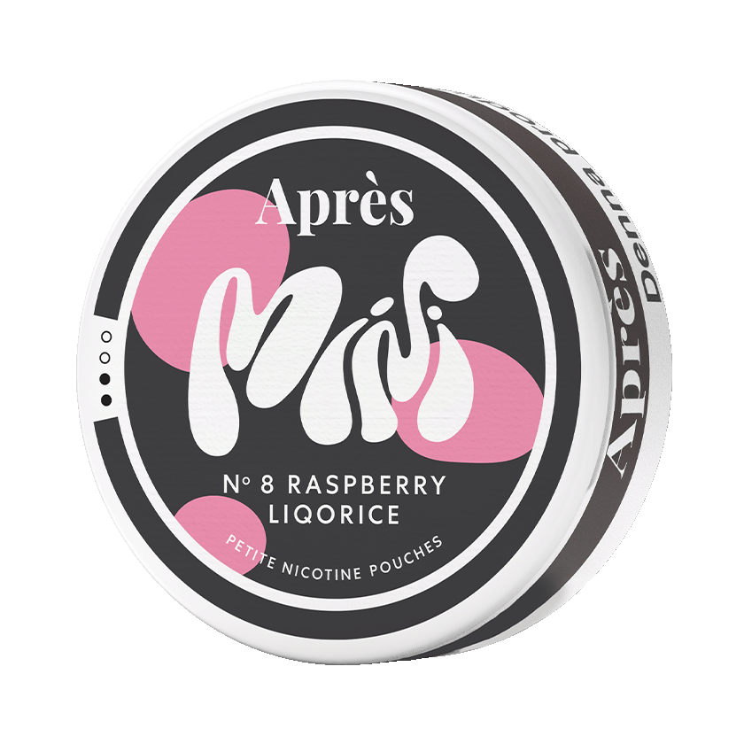 Après No.8 Raspberry Liqorice Mini 3,2mg dosa