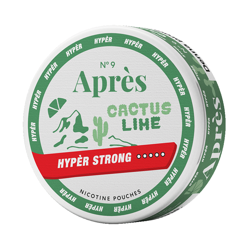 Apres Après No.9 Cactus Lime Hypèr Strong Strong – nikotinpåsar