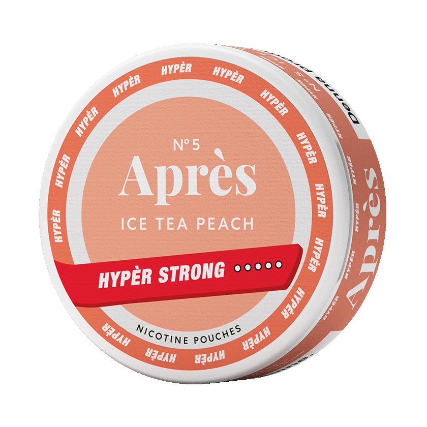 Apres No.5 Après Ice Tea Peach Hypèr - nikotinpåsar