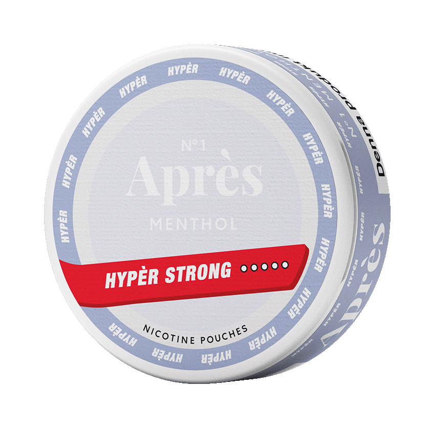 Apres Après No.1 Menthol Hypèr Strong Strong – nikotinpåsar
