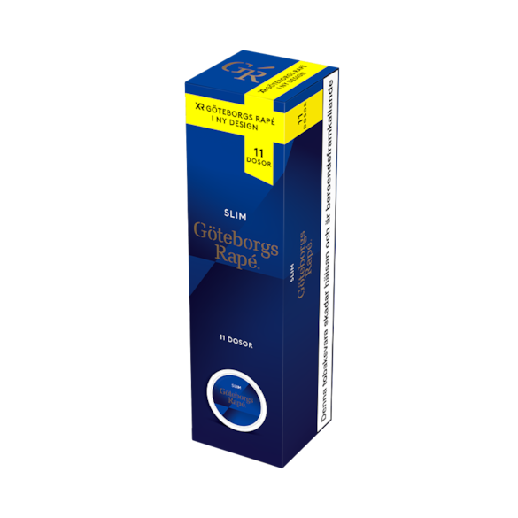 Göteborgs Rapé Slim Vit Portion 11-pack Box Edition